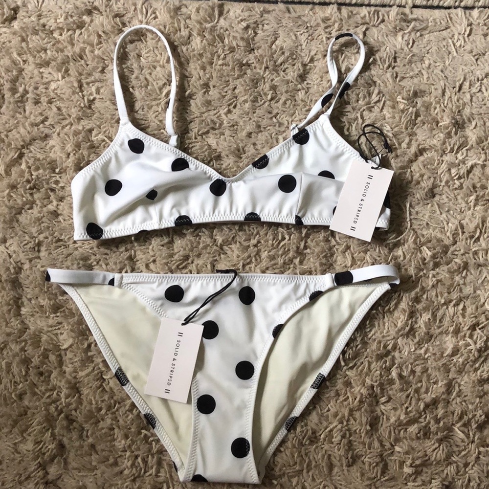 Solid and Striped the Rachel bikini top
